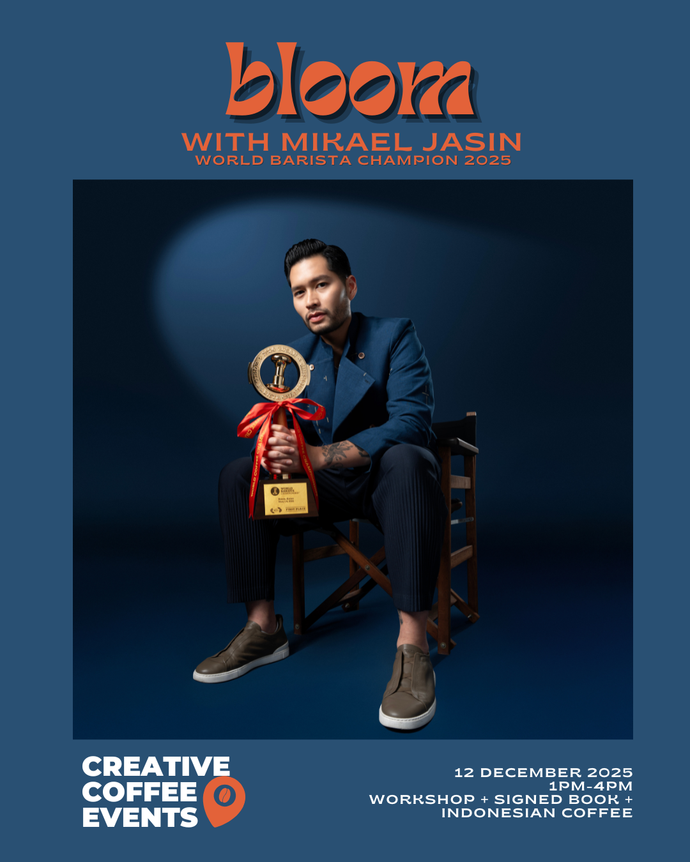 Mikael Jasin Barista Workshop + Signed Book + Coffee