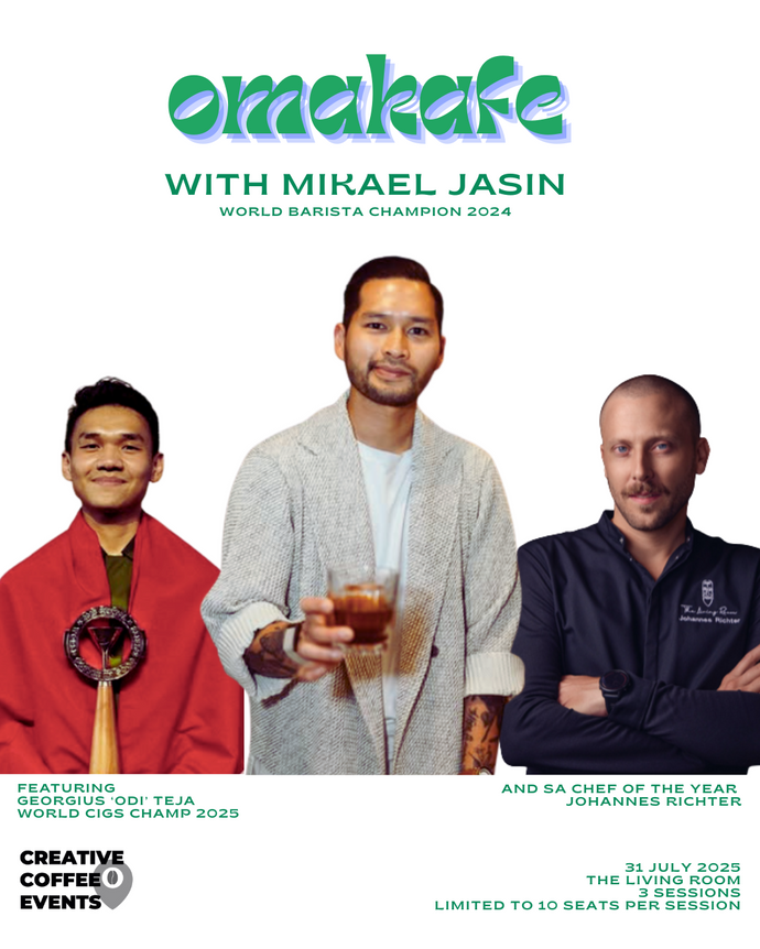 OMAKAFE with World Barista Champion 2024, Mikael Jasin